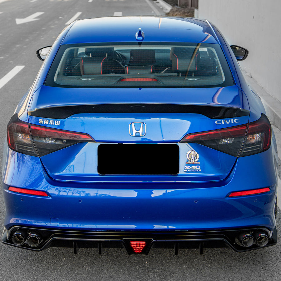 2022-2026 Honda Civic 11th Gen Sedan Trunk Spoiler V4 | HiRev Sports