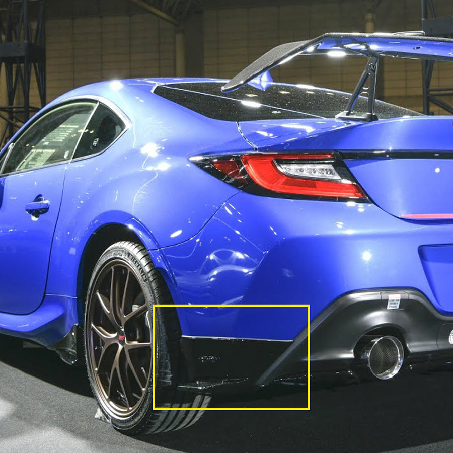 2022-2026 Toyota GR86 Subaru BRZ Carbon Fiber Rear Spats | HiRev Sports