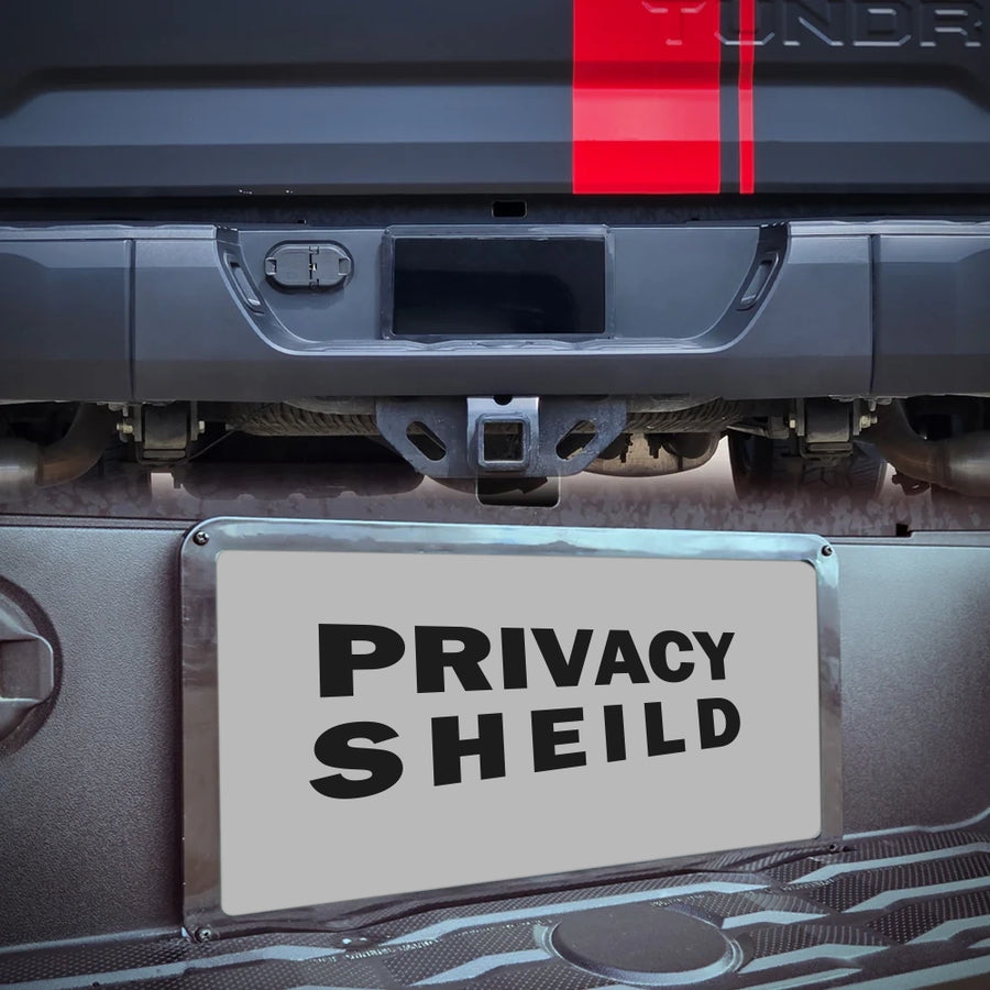 Universal Privacy Shield License Plate Cover | HiRev Sports