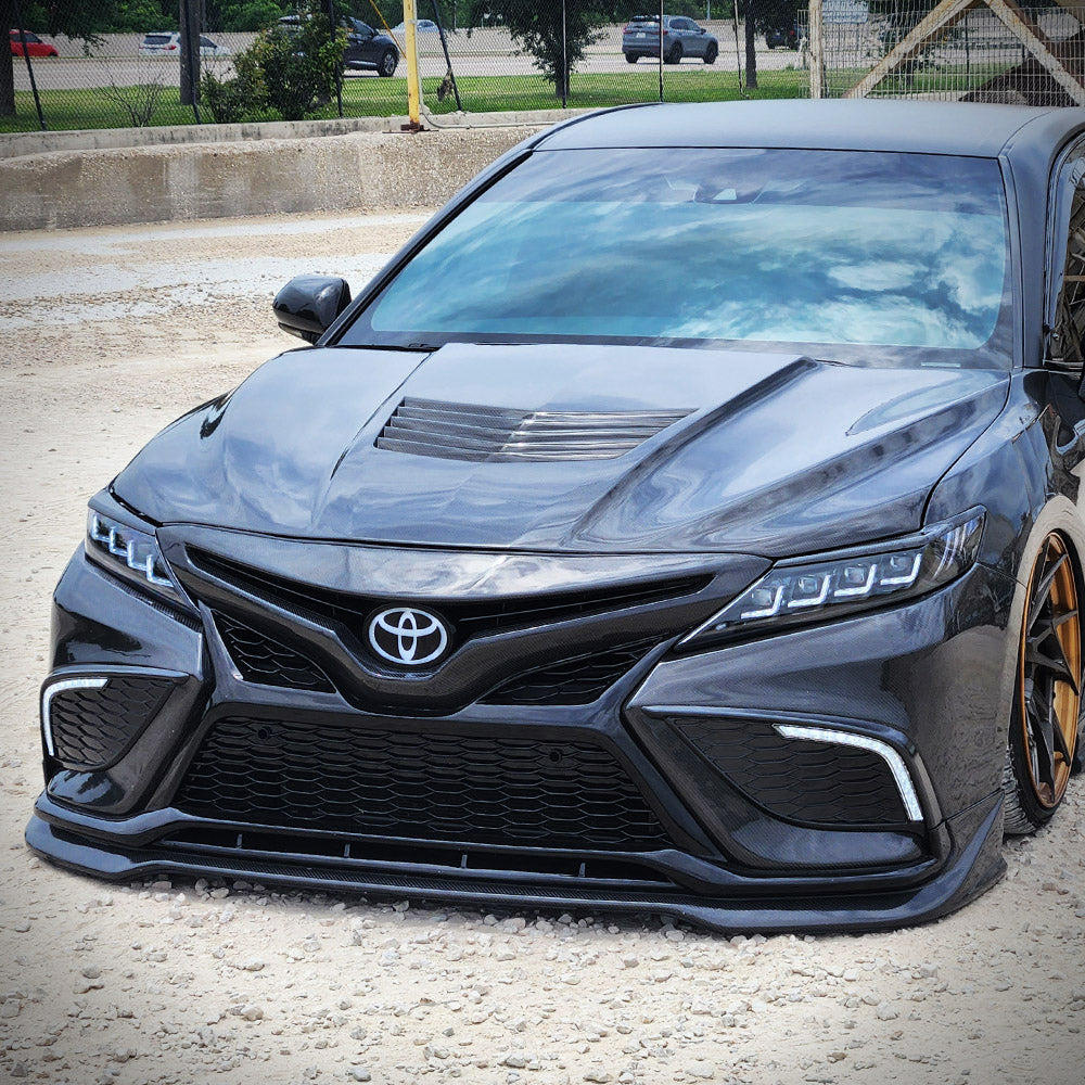 Texas E Parts Right Front Headlight Trim Molding – 2018-2024 Toyota Camry (Matte Black)