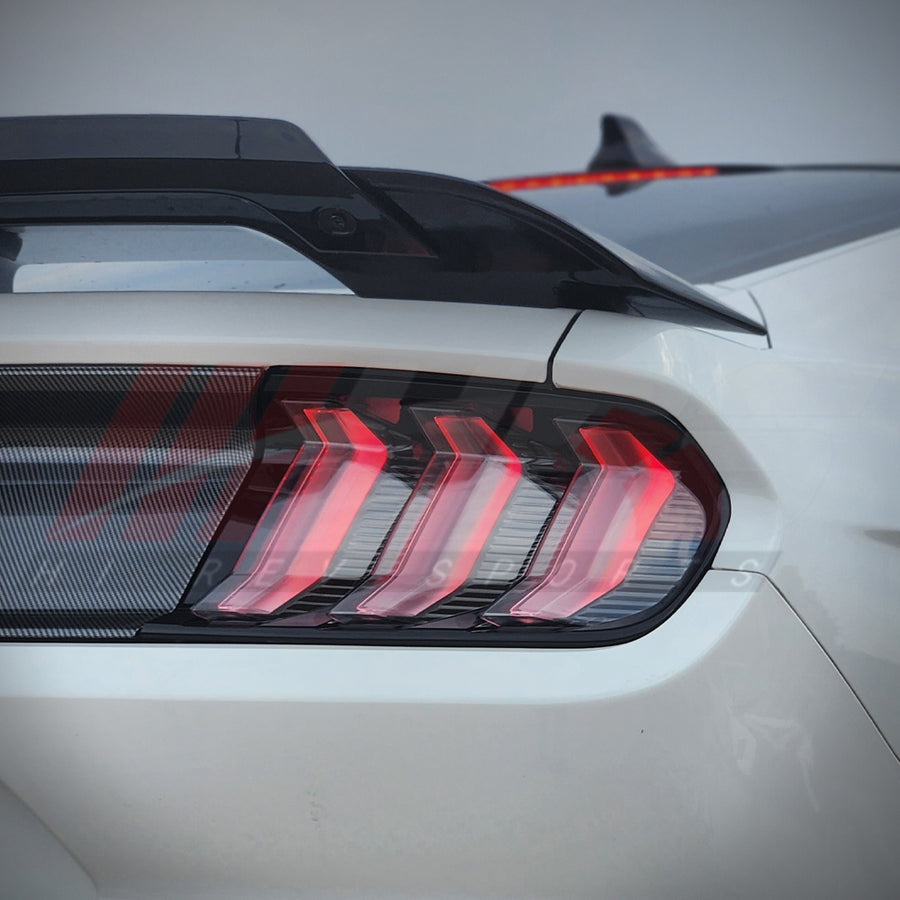 2018-2023 Ford Mustang LED Tail Lights Clear | HiRev Sports