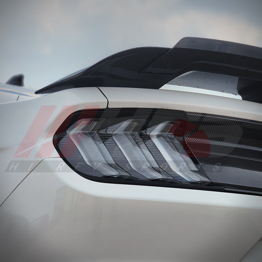 2018-2023 Ford Mustang LED Tail Lights Clear | HiRev Sports