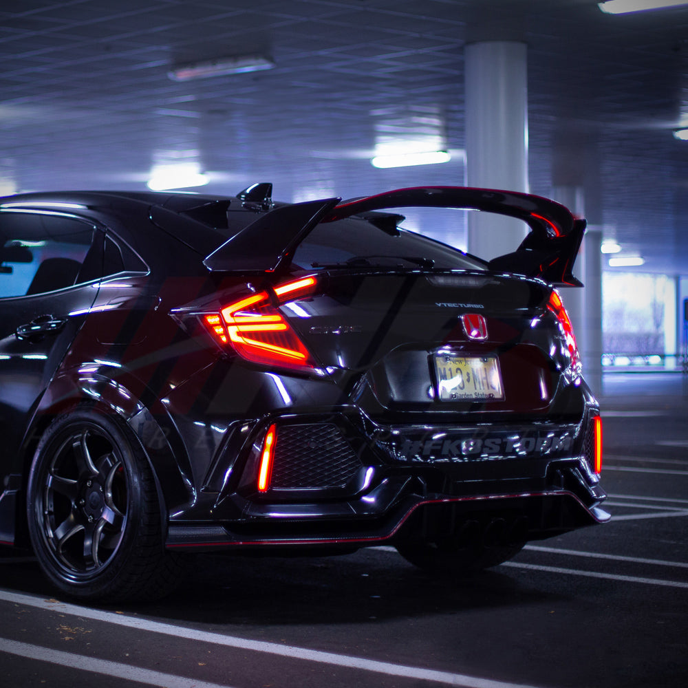 
                      
                        HRS 2017-21 Honda Civic 10th Gen Hatchback FK7 FK8 LED Tail Lights V3 - OPEN BOX
                      
                    