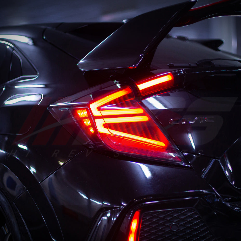 
                      
                        HRS 2017-21 Honda Civic 10th Gen Hatchback FK7 FK8 LED Tail Lights V3 - OPEN BOX
                      
                    
