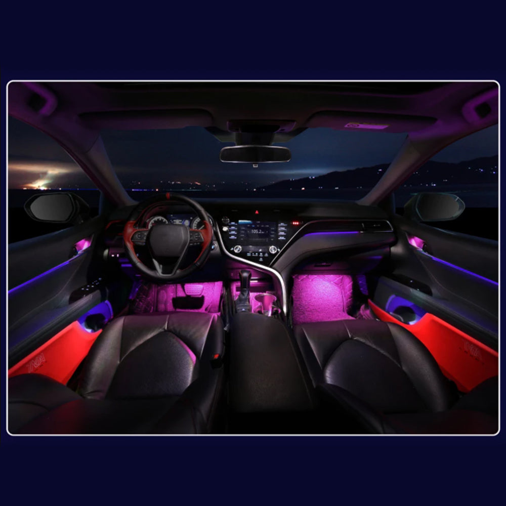 HRS 2018-20 Toyota Camry Ambient Lighting Kit - 64 Colors RGB