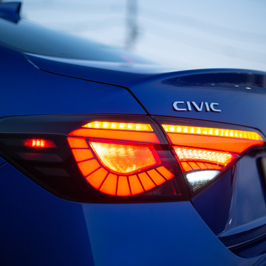 2022-2026 Honda Civic 11th Gen Sedan LED Tail Lights V1 | HiRev Sports