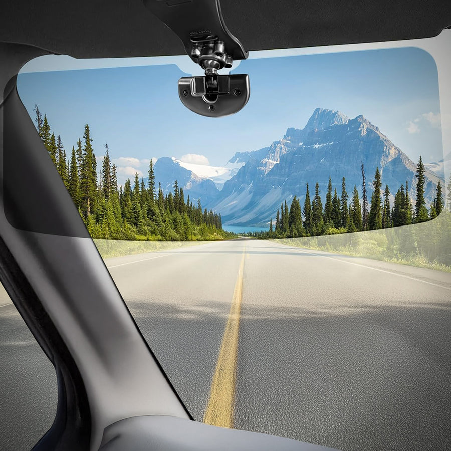 Universal Anti-Glare Polarized Car Sun Visor Extender | HiRev Sports
