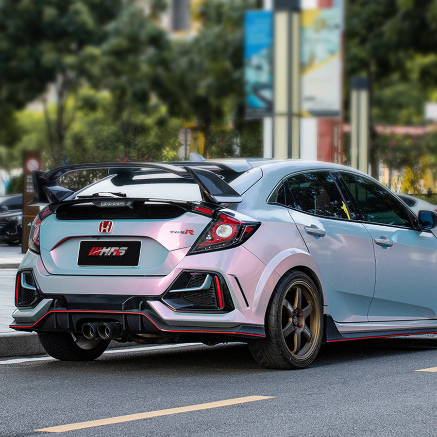 2017-2021 Honda Civic Hatchback FK7 FK8 Type-R Carbon Fiber Spoiler | HiRev Sports