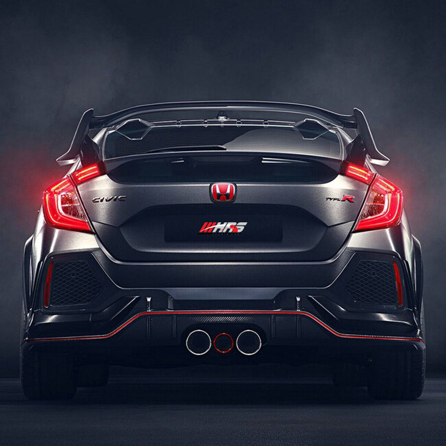 2017-2021 Honda Civic Hatchback FK7 FK8 Type-R Carbon Fiber Spoiler | HiRev Sports