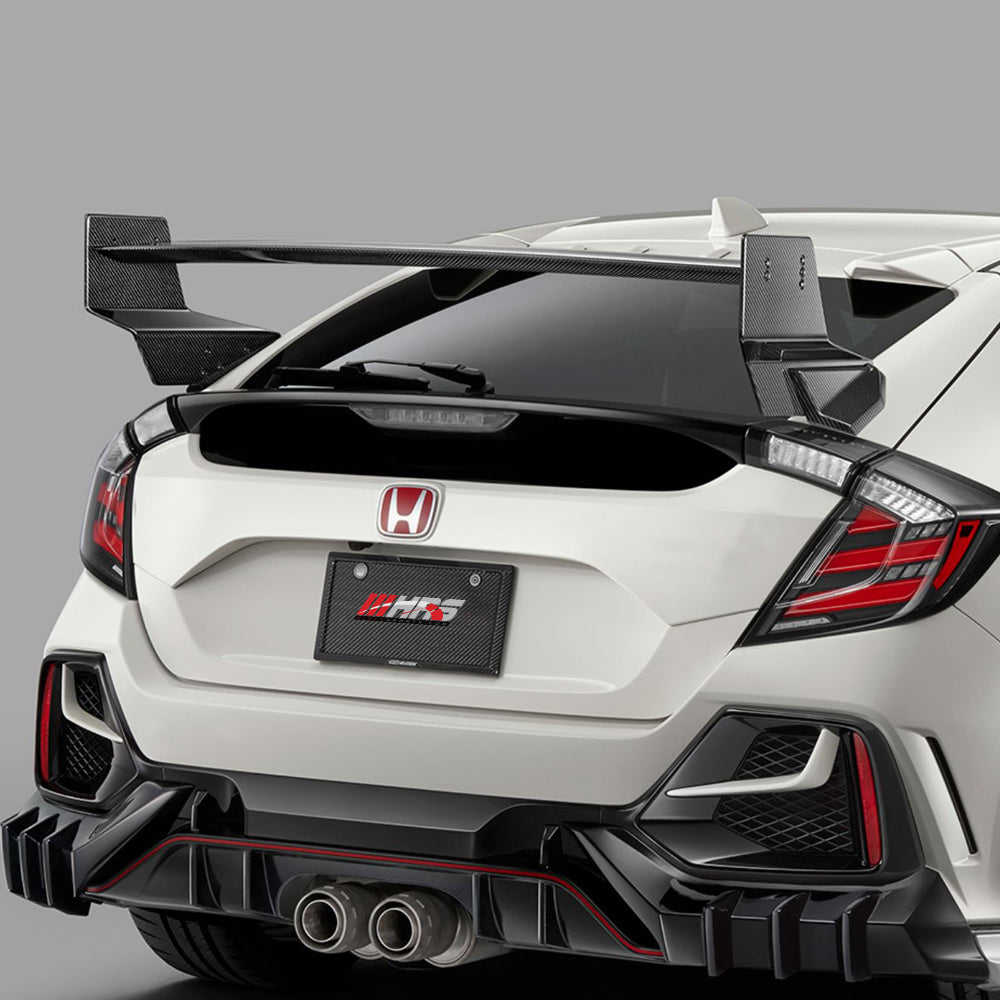 2017-2021 Honda Civic Hatchback Mugen Style Carbon Fiber Spoiler
