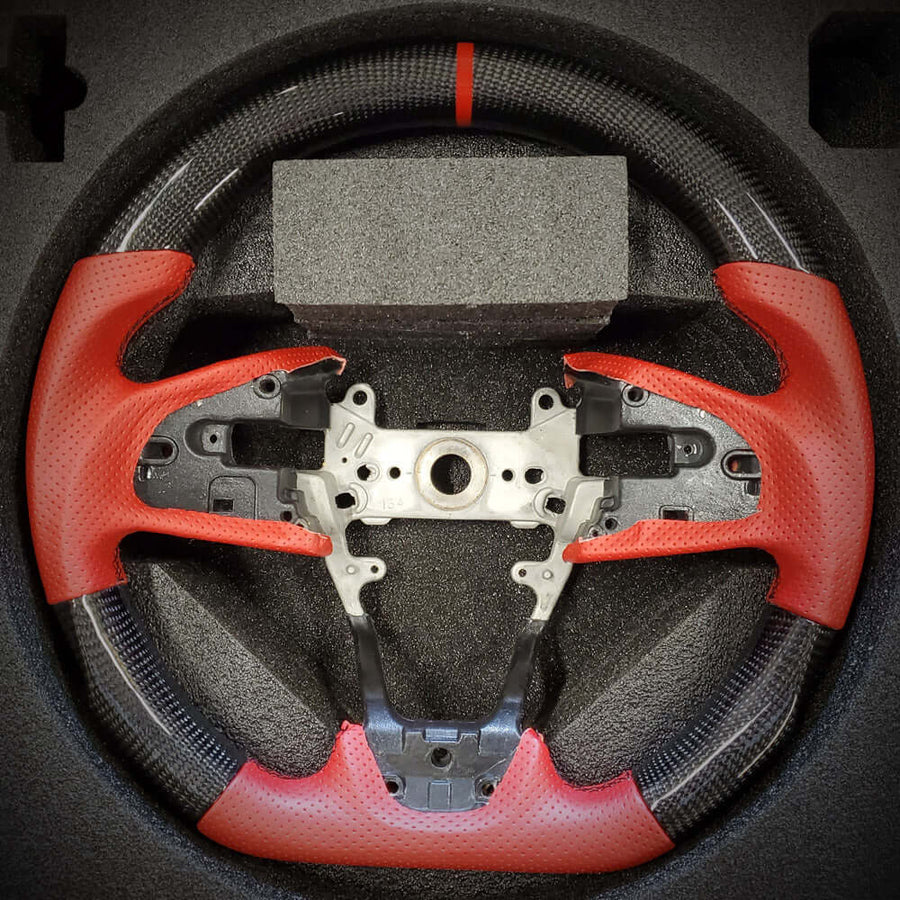 2016-2021 Honda Civic FK7 FK8 Carbon Fiber Steering Wheel | HiRev Sports