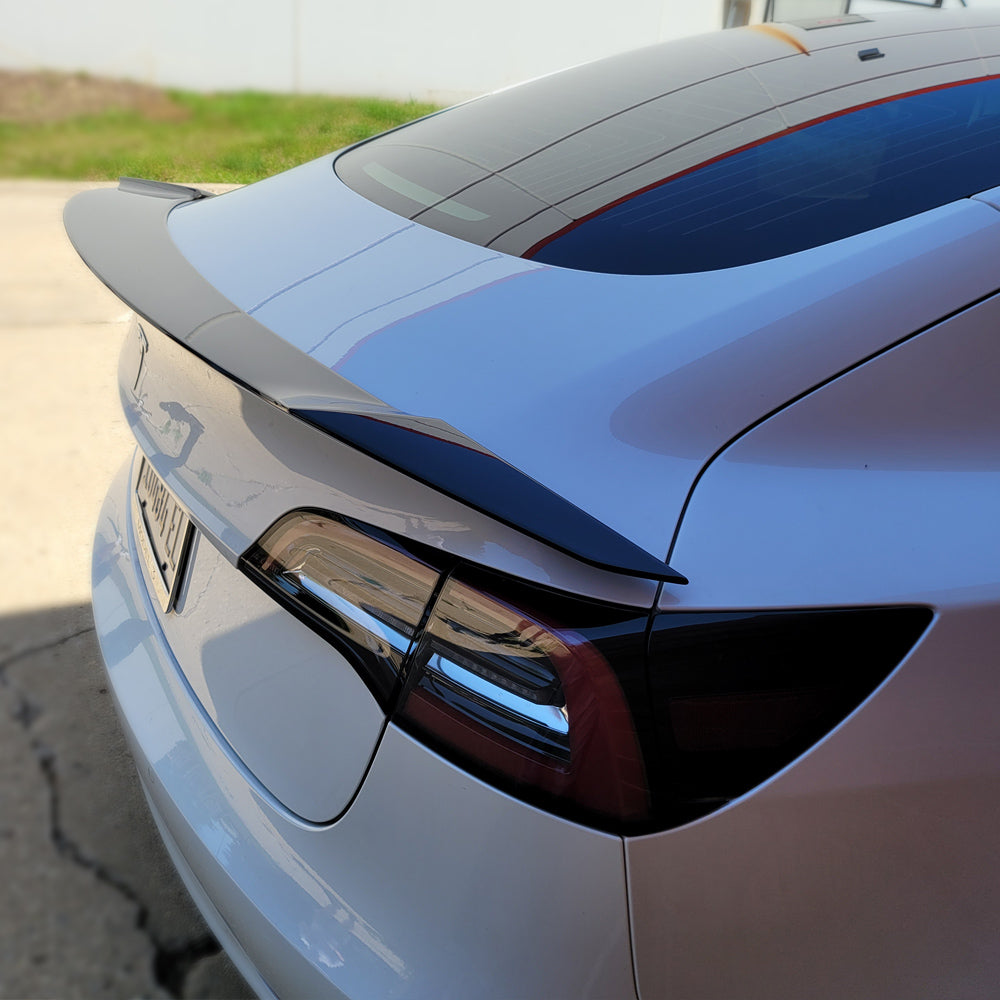 HRS – 2017-21 Tesla Model 3 Trunk Spoiler – HIREV SPORTS