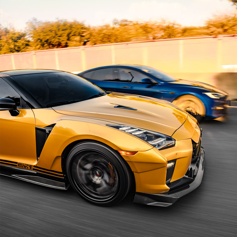 Rev. 9 R35 2009-2026 Nissan GT-R R35 LED Headlights – Elite Series | HiRev Sports ...