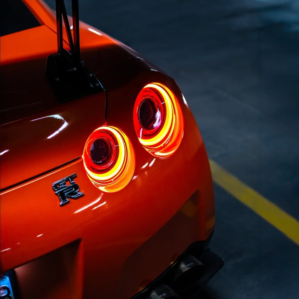 HRS 2009-24 Nissan GT-R R35 LED Tail Lights - The Elite Series