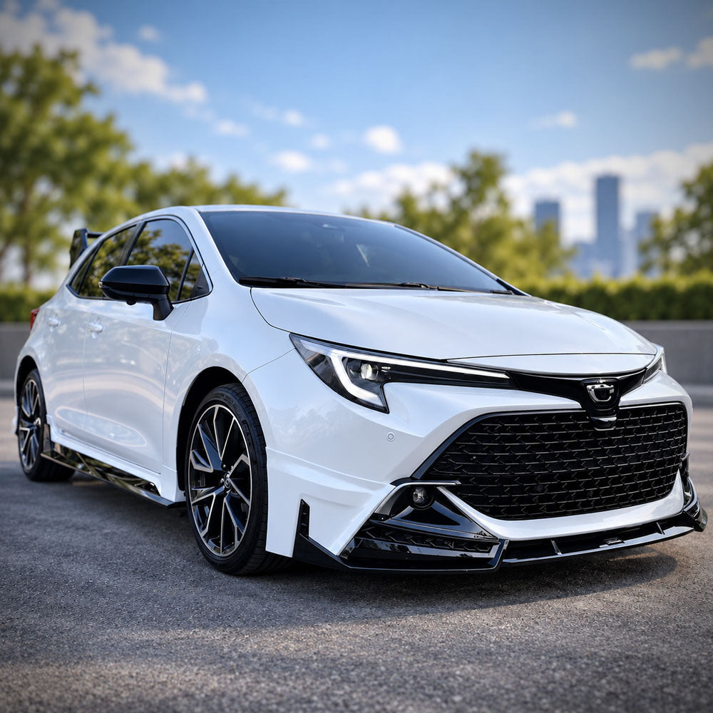 YOFER front lip on Toyota Corolla Hatchback – view 6