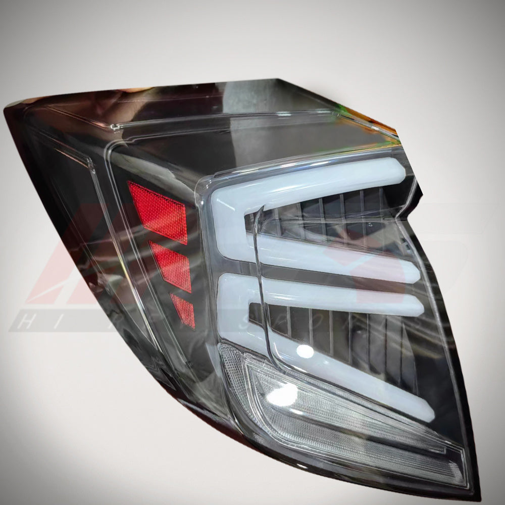 HRS 2017-21 Honda Civic 10th Gen Hatchback FK7 FK8 LED Tail Lights V3 - OPEN BOX