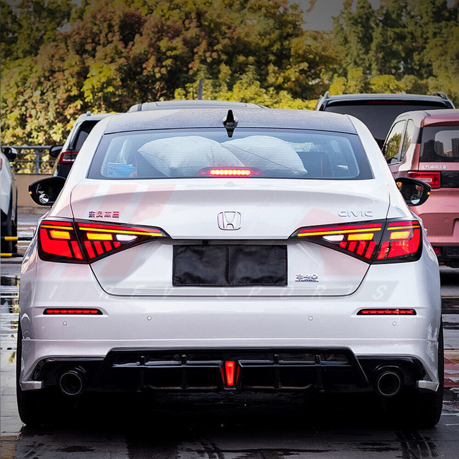 2022-2026 Honda Civic 11th Gen Sedan LED Tail Lights V2 | HiRev Sports