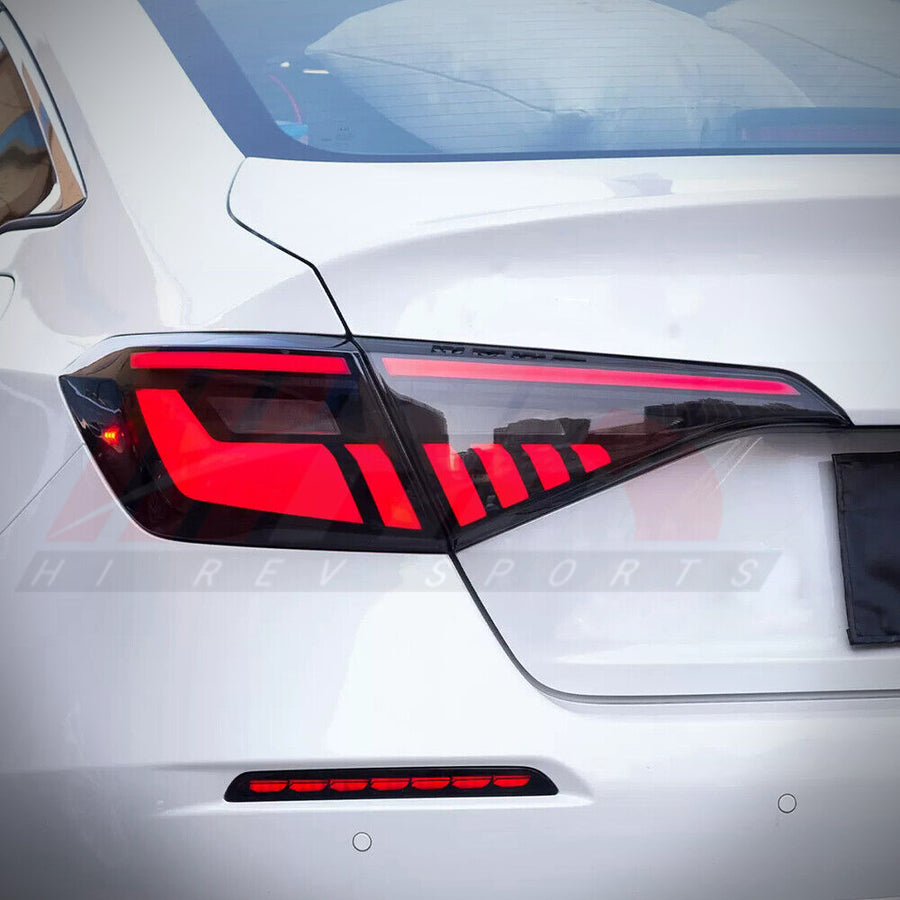2022-2026 Honda Civic 11th Gen Sedan LED Tail Lights V2 | HiRev Sports