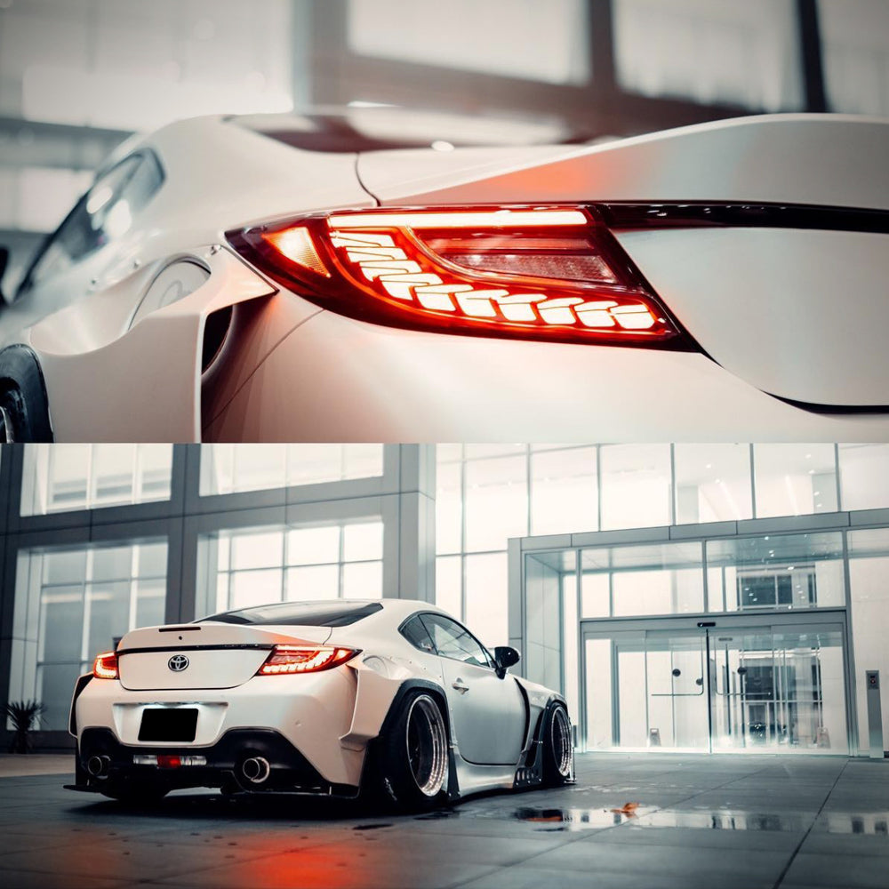 HRS 2022-25 Toyota GR86 - Subaru BRZ LED Tail Lights - The Elite Series - RGB