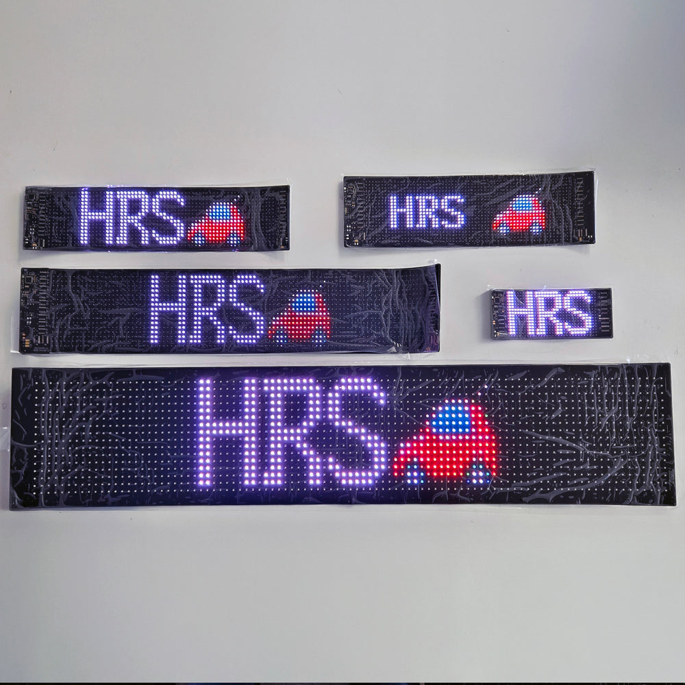 HiRev Programmable Flexible LED Digital Display