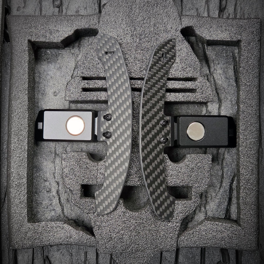 2018-2026 Lexus LC500 Magnetic Carbon Fiber Paddle Shifters | HiRev Sports