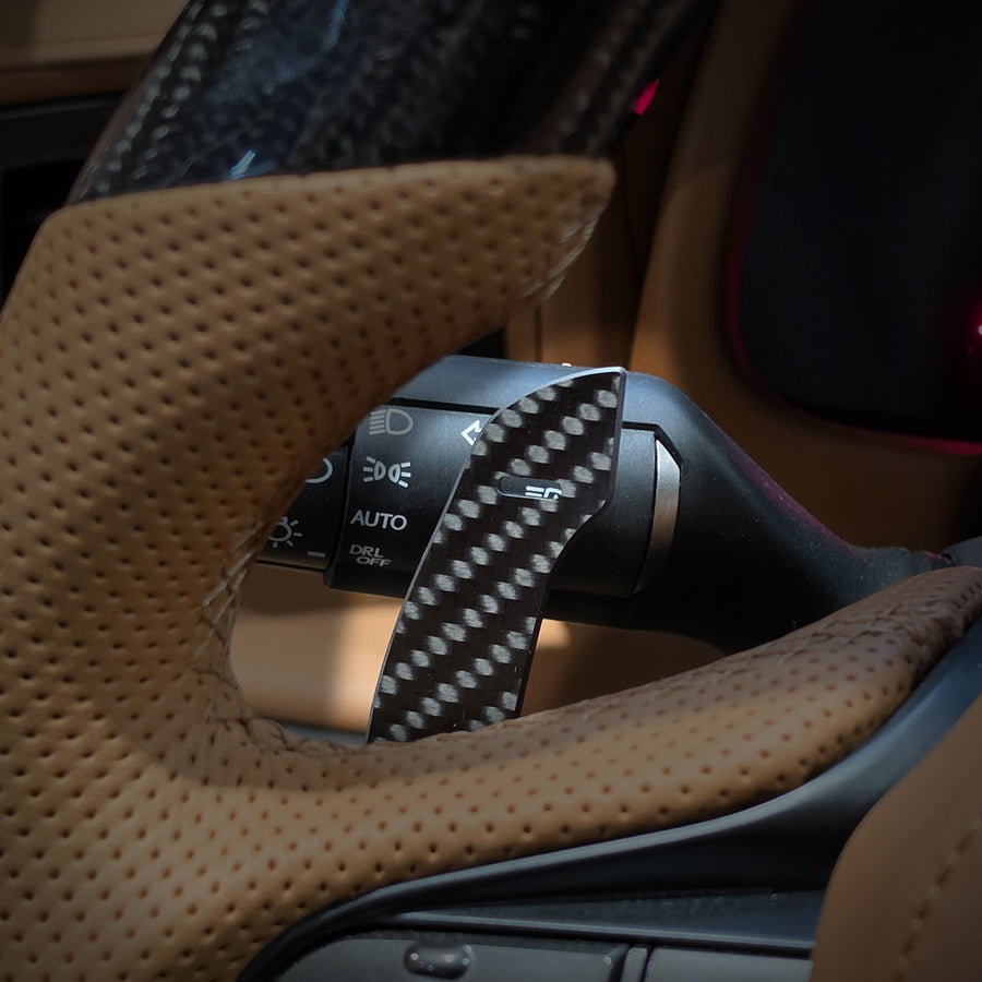 2018-2026 Lexus LC500 Magnetic Carbon Fiber Paddle Shifters | HiRev Sports