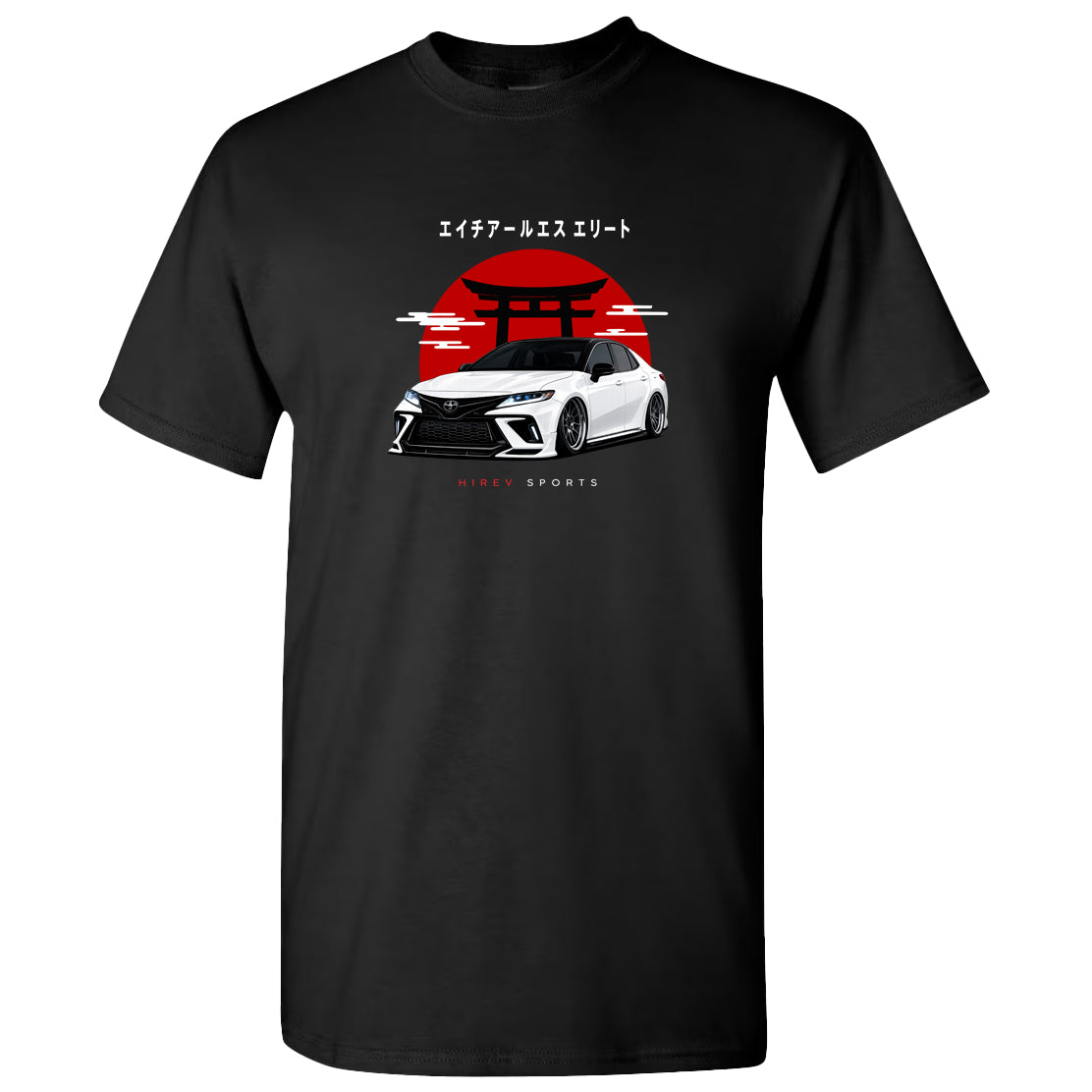 HiRev Sports Camry T-Shirt V1 Black | HiRev Sports