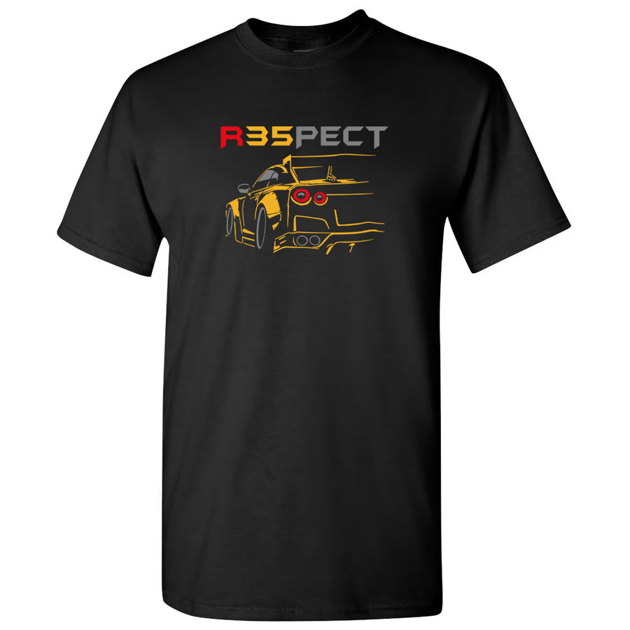HiRev Sports JDM R35SPECT T-Shirt Black | HiRev Sports