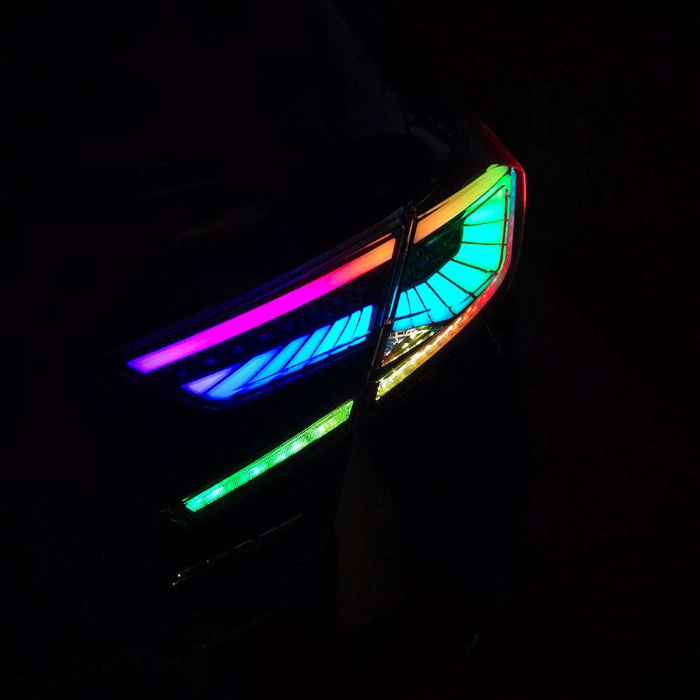 HRS 2018-22 Honda Accord LED Tail Lights V3 - FULL RGB