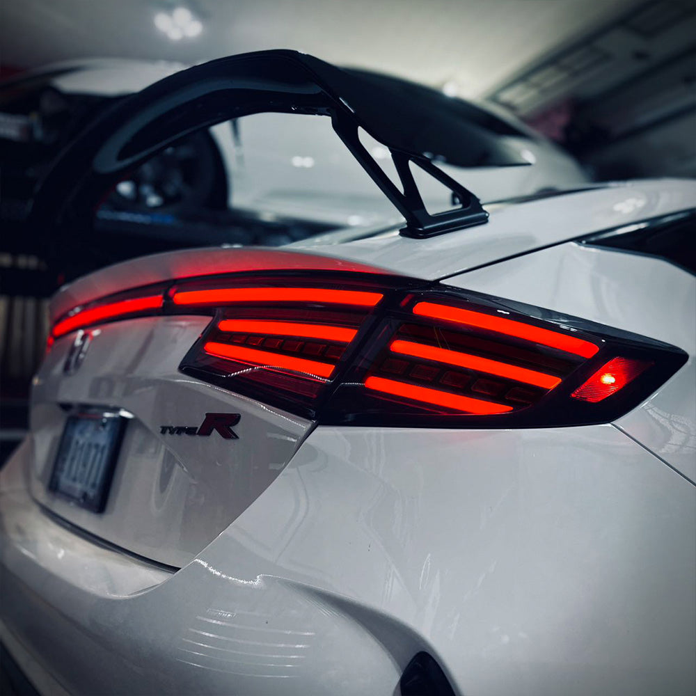 S*y様 シビック FL1,FL4,FL5 Hirevsports テールライト 2022-2026 Honda Civic Hatchback Type-R LED Tail Lights - Elite