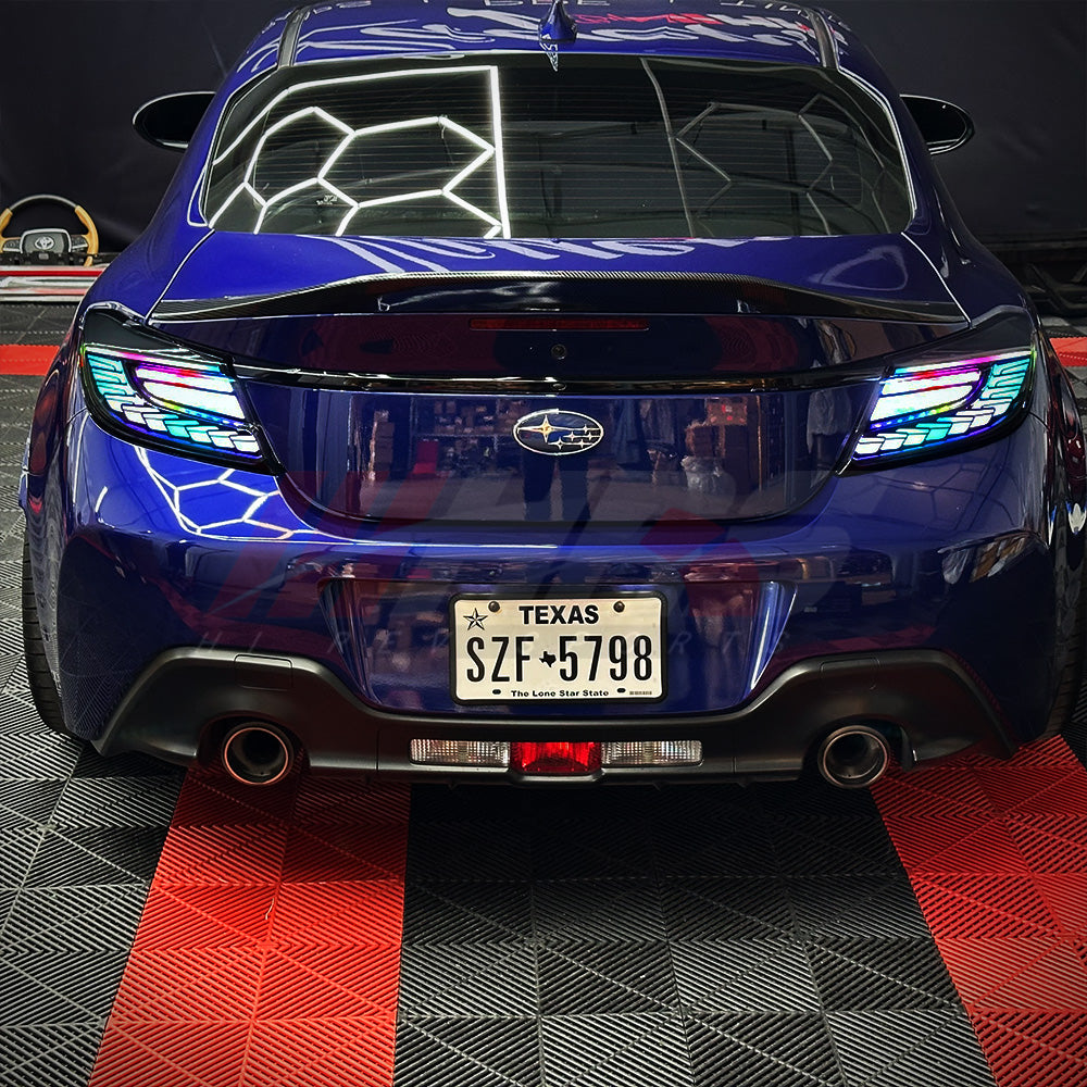 HRS 2022-25 Toyota GR86 - Subaru BRZ LED Tail Lights - The Elite Series - RGB