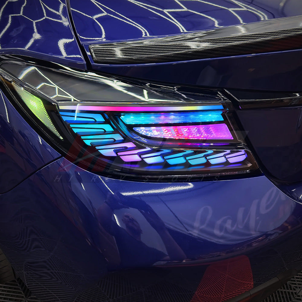HRS 2022-25 Toyota GR86 - Subaru BRZ LED Tail Lights - The Elite Series - RGB