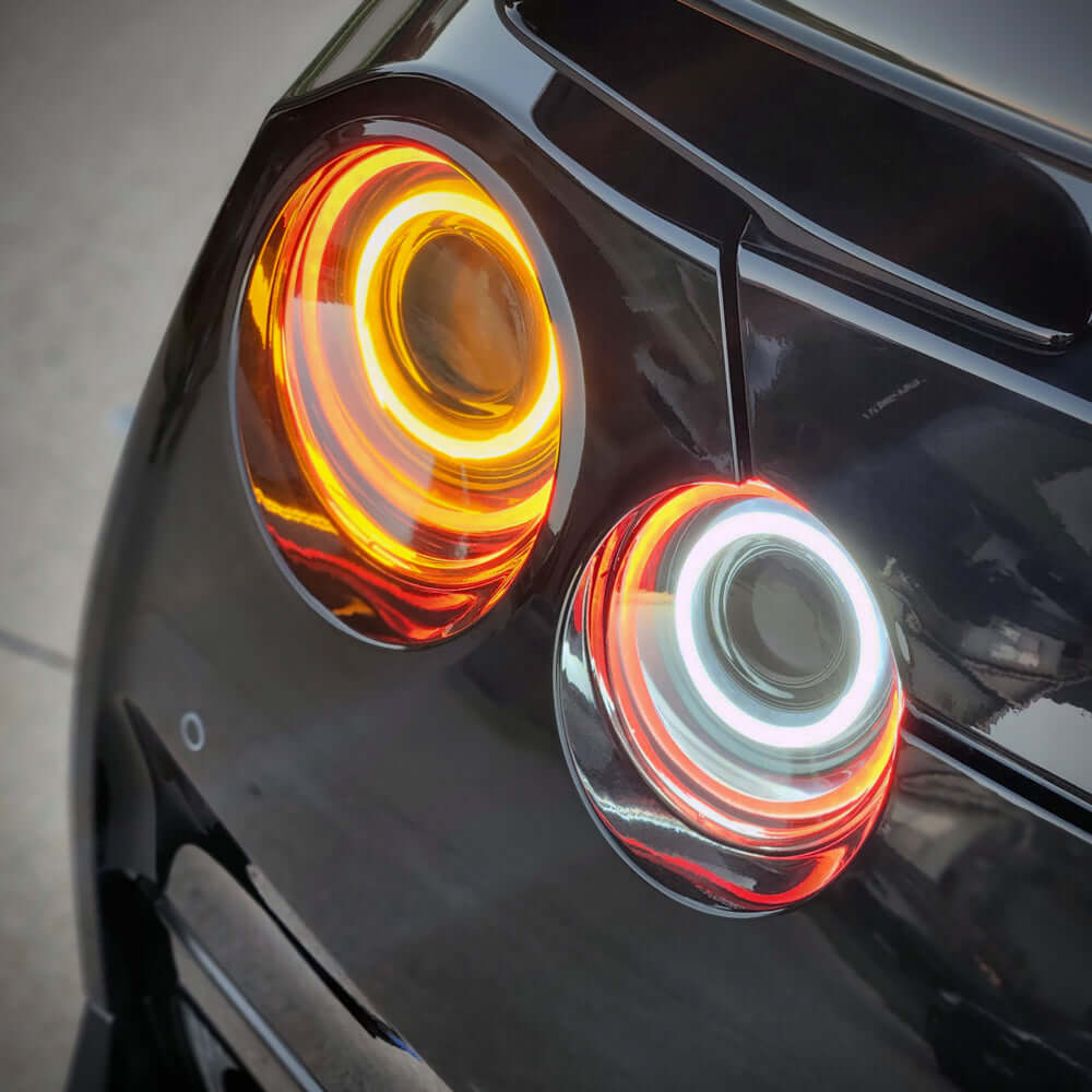 2009-2025 Nissan GT-R R35 LED Tail Lights – Elite Series | HiRev Sports ...