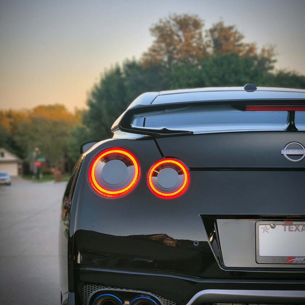 HRS 2009 24 Nissan GT R R35 LED Tail Lights The Elite Series