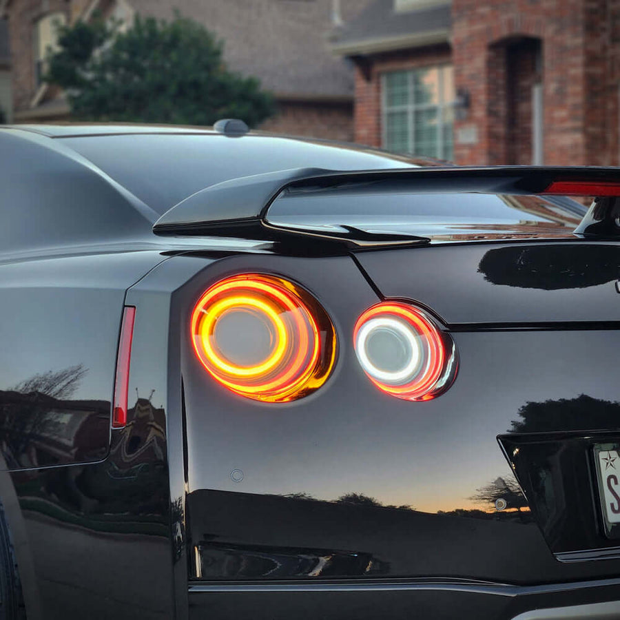 2009-2025 Nissan GT-R R35 LED Tail Lights Elite Series | HiRev Sports