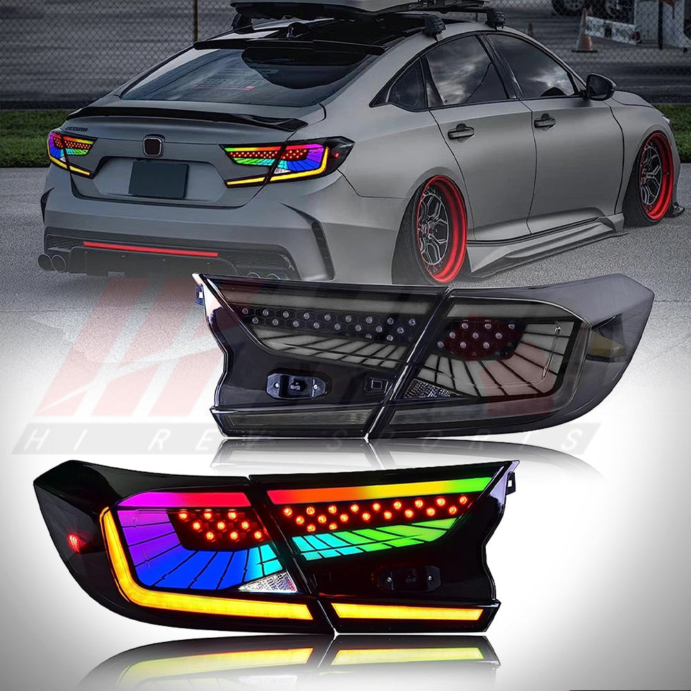 
                  
                    HRS - 2018-22 Honda Accord LED Tail Lights - V3 RGB
                  
                