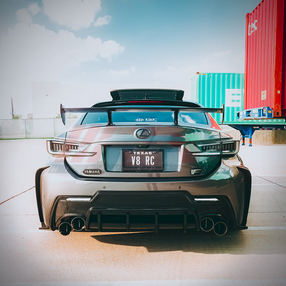 HRS 2015-18 Lexus RC Series LED Tail Lights - The Elite Series | READ