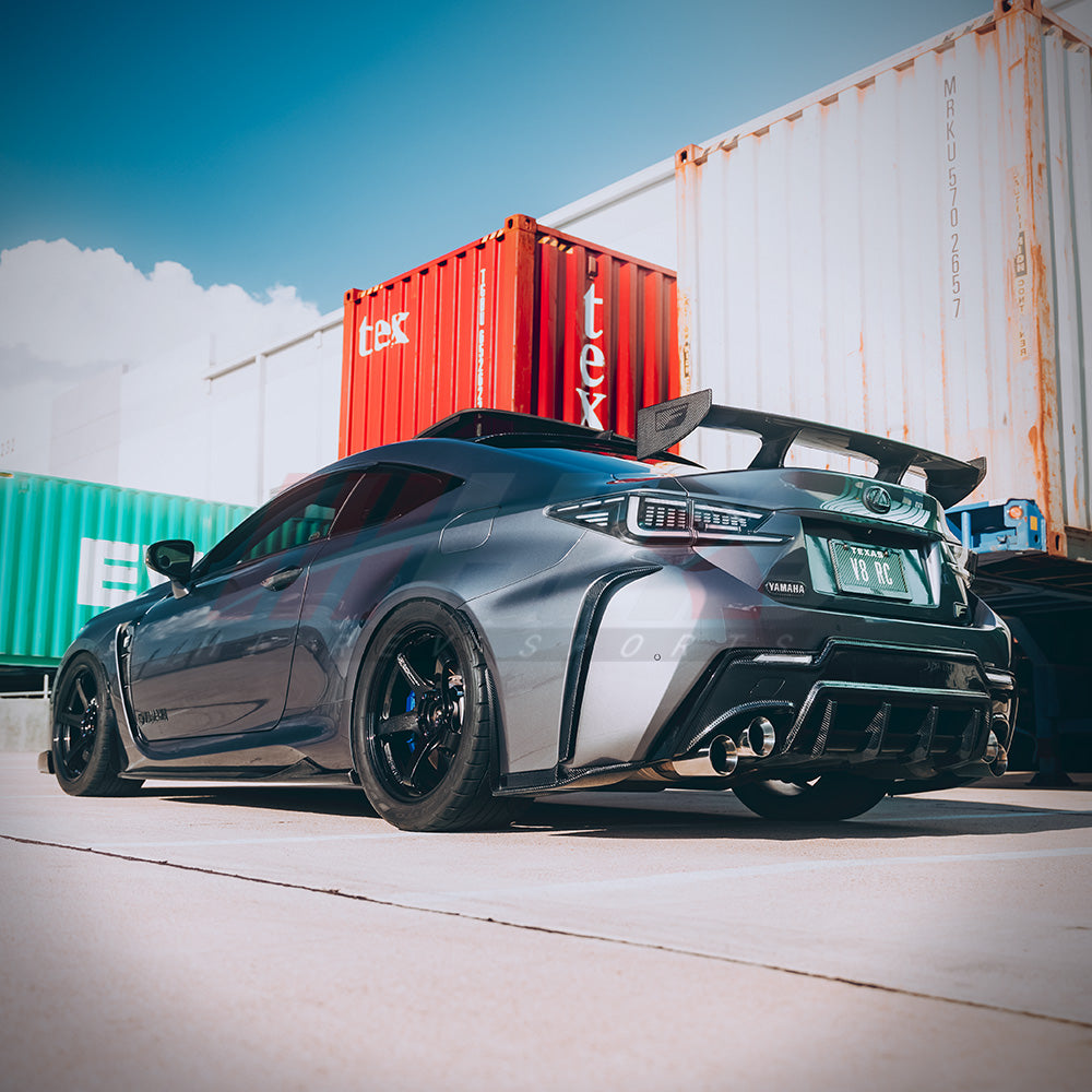 HRS 2015-18 Lexus RC Series LED Tail Lights - The Elite Series | READ