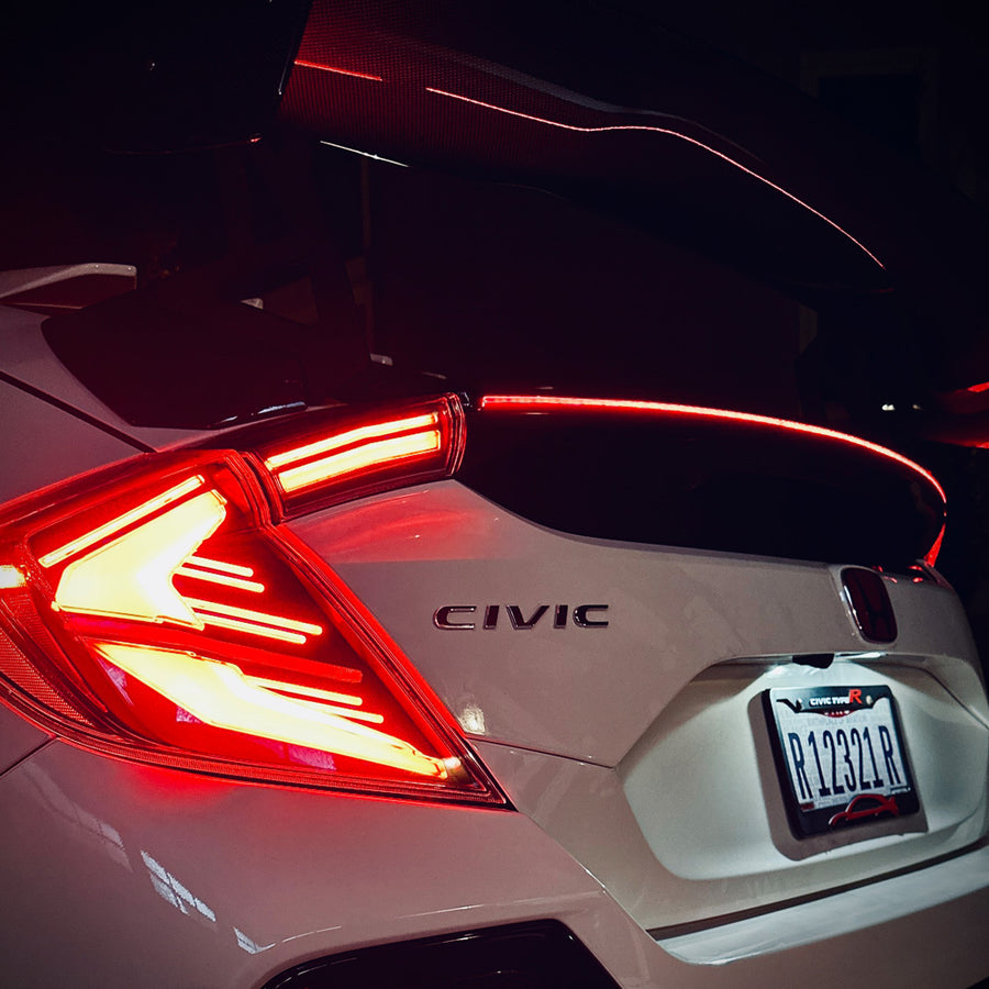 2016-2021 Honda Civic FK7 FK8 Motorized Trunk Spoiler - Open Box | HiRev Sports
