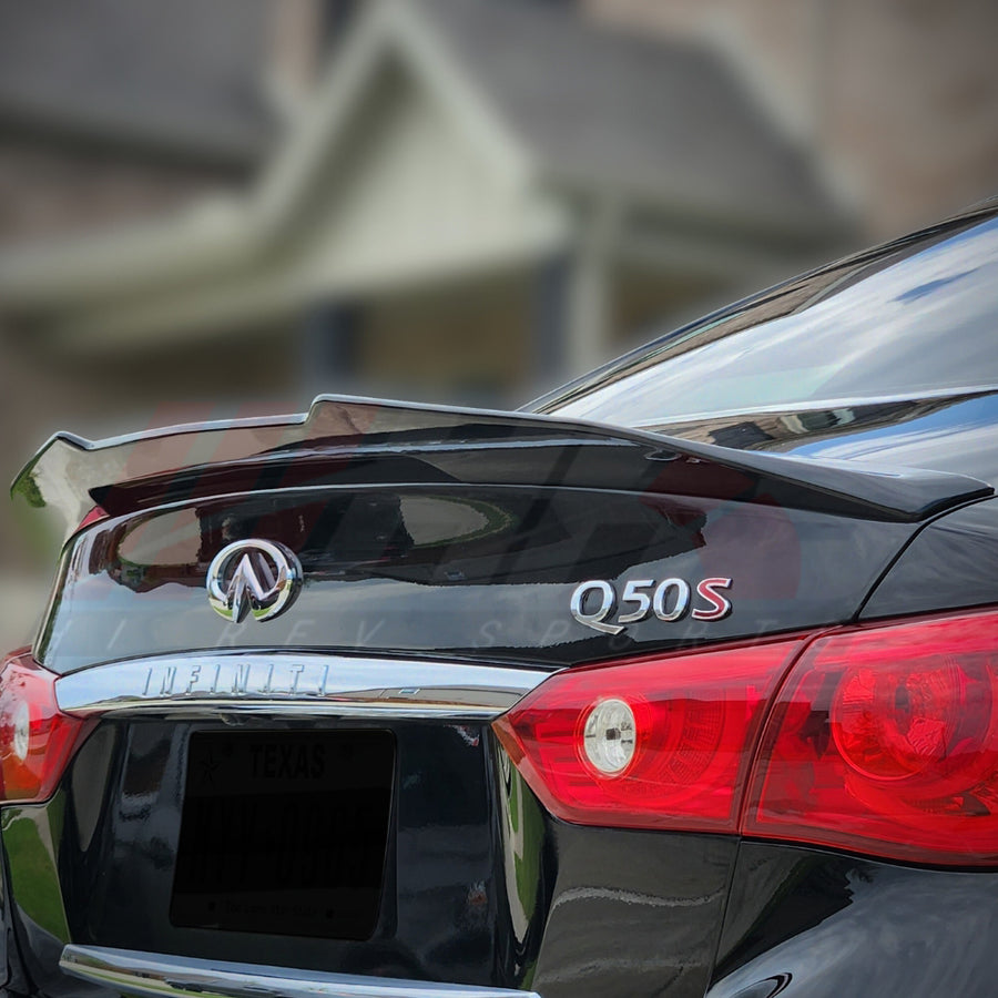 2014-2023 Infiniti Q50 Duckbill Trunk Spoiler | HiRev Sports