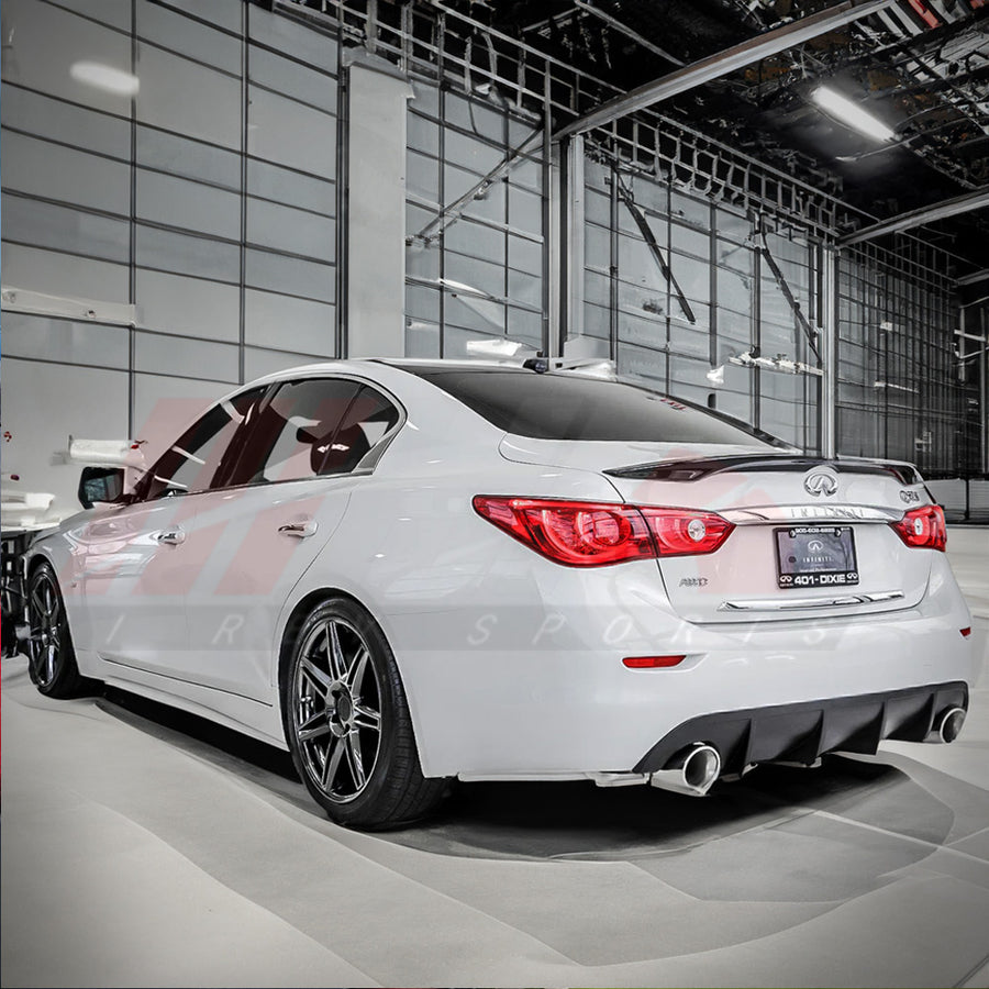 2014-2023 Infiniti Q50 OE Style Trunk Spoiler | HiRev Sports