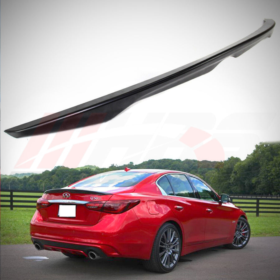 2014-2023 Infiniti Q50 OE Style Trunk Spoiler | HiRev Sports