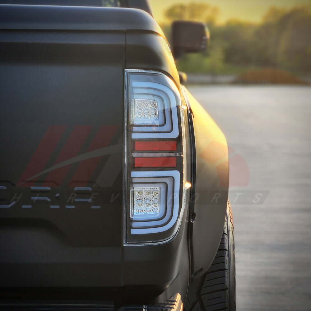 HRS 2014-21 Toyota Tundra LED Tail Lights - The Elite Series