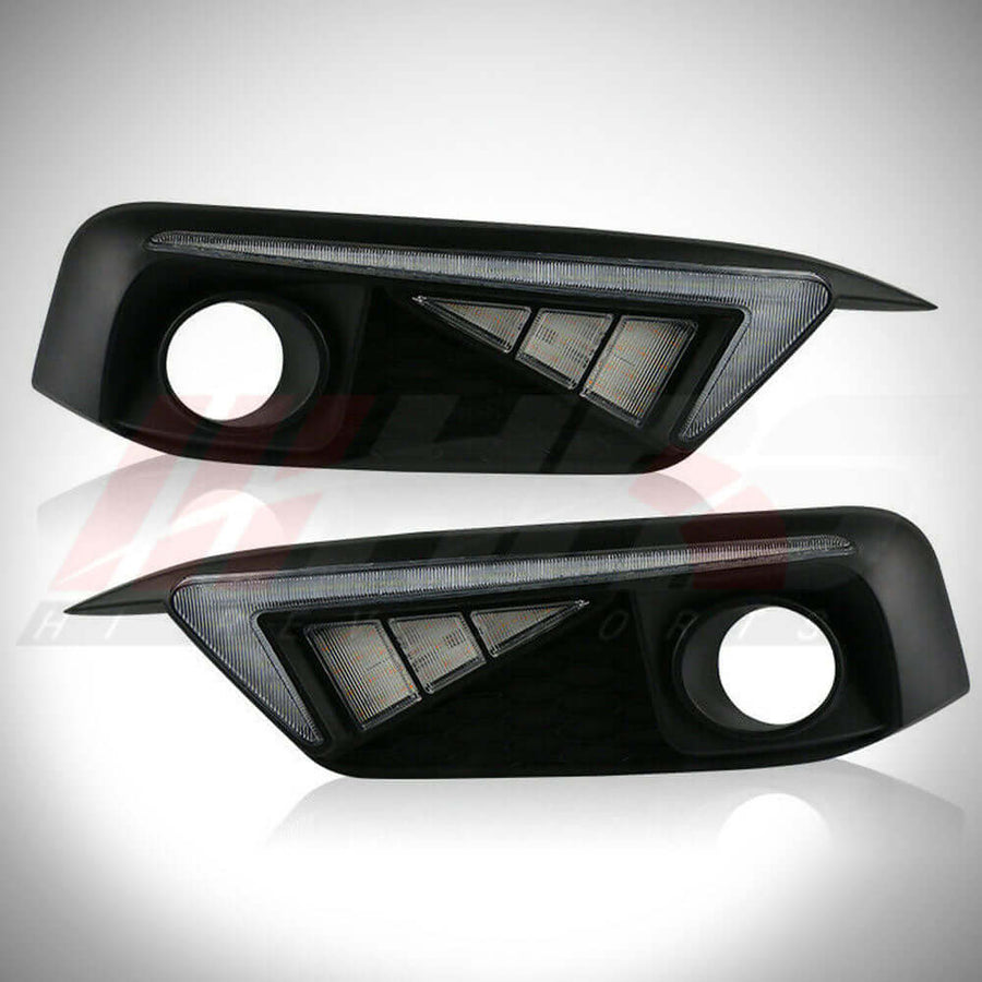 2016-2018 Honda Civic Sedan Front Bumper DRL Turn Signals V6 | HiRev Sports