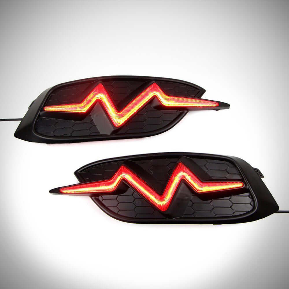 
                      
                        HRS 2016-18 Honda Civic 10th Gen Sedan Rear Bumper Heartbeat Reflectors - V1
                      
                    