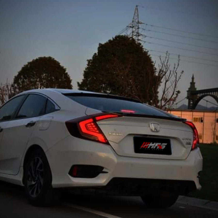 2016-2021 Honda Civic 10th Gen Sedan LED Tail Lights V2 | HiRev Sports