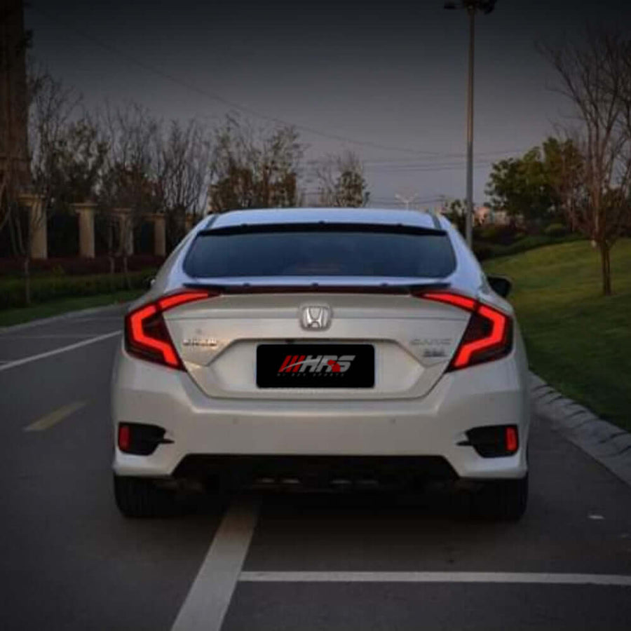 2016-2021 Honda Civic 10th Gen Sedan LED Tail Lights V2 | HiRev Sports