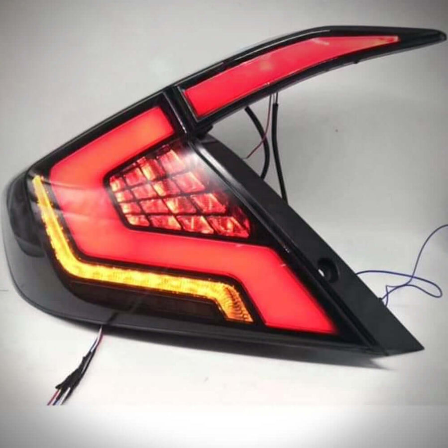 2016-2021 Honda Civic 10th Gen Sedan LED Tail Lights V2 | HiRev Sports