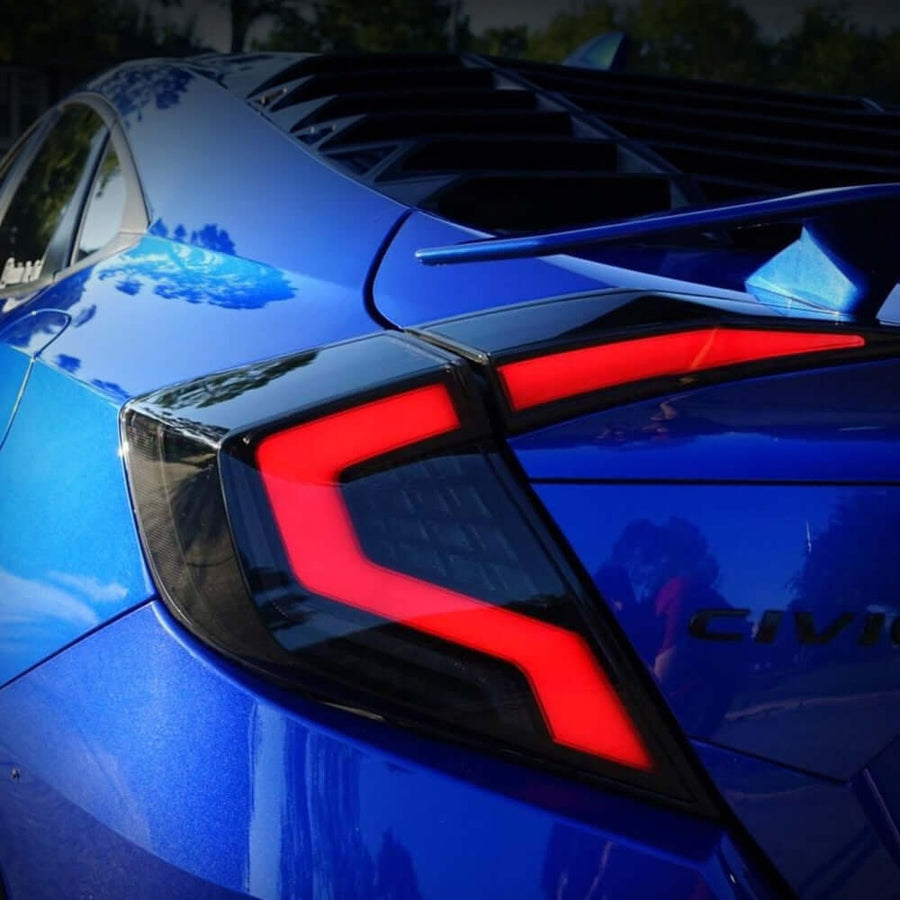 2016-2021 Honda Civic 10th Gen Sedan LED Tail Lights V2 | HiRev Sports
