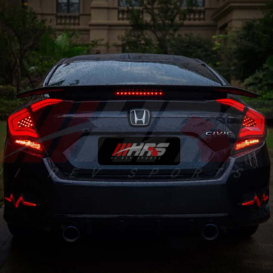 2016-2021 Honda Civic 10th Gen Sedan LED Tail Lights V3 | HiRev Sports